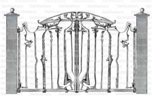 Ковка - фото (ворота). Подборка 1